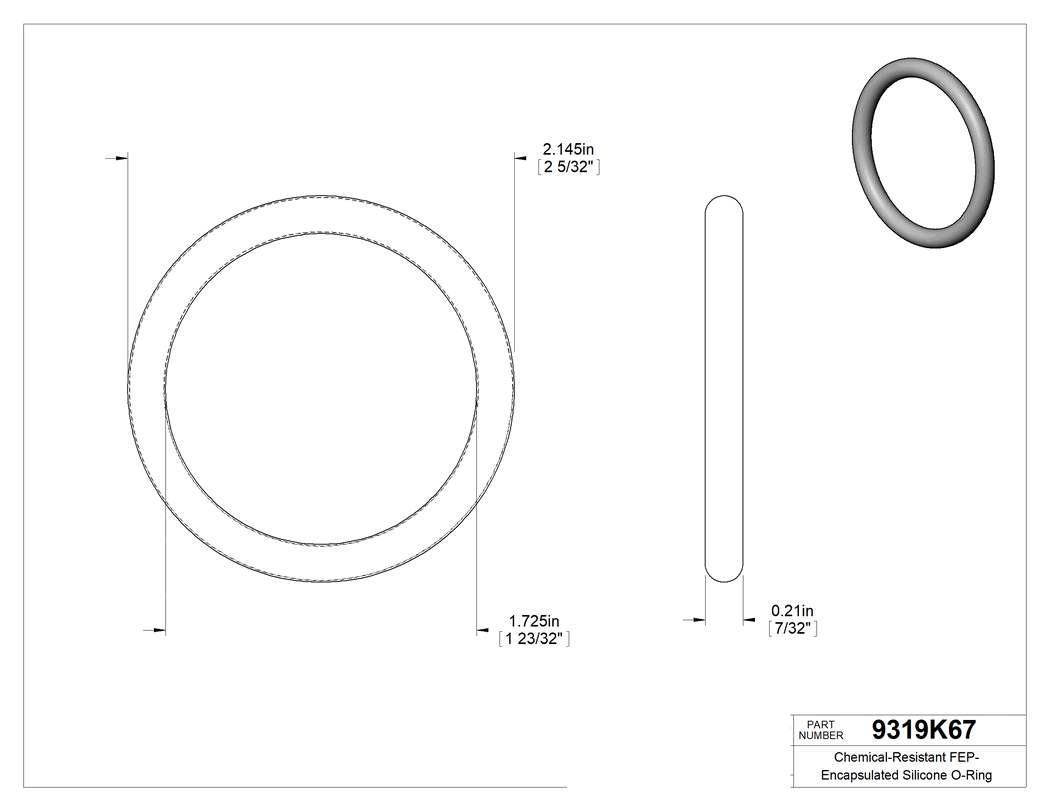 Technical drawing - 9319K67